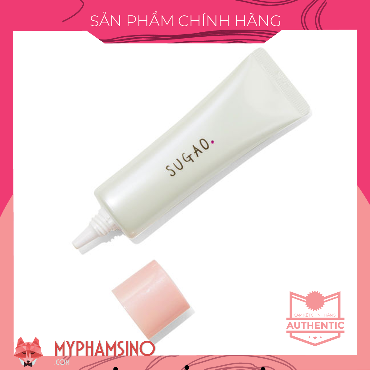 Kem nền cc cream sugao air fit cc cream smooth pure ochre 02 tông tự nhiên