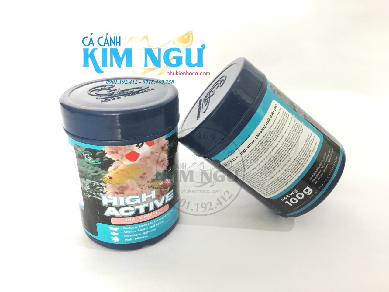 Khoáng chất thiết yếu cho hồ cá cảnh high active