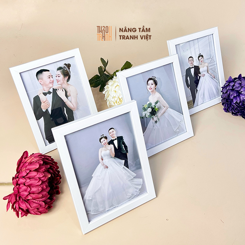 Khung Ảnh Để Bàn 15x21 -Tặng kèm in ảnh theo yêu cầu