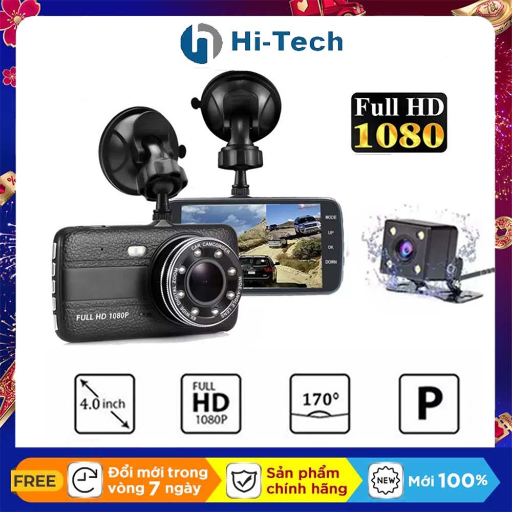 Camera Hành Trình X004 Cao Cấp - Fullhd 1080p - (Ghi Hình Trước Sau) , Độ Phân Giải Cao Có Camera Lùi GÓC QUAY 170° Cực Rộng , Hỗ Trợ Thẻ Nhớ Lên Đến 32Gb ,Lưu Trữ 30 ngày, Có Đèn Flash , Bảo hành 12 tháng