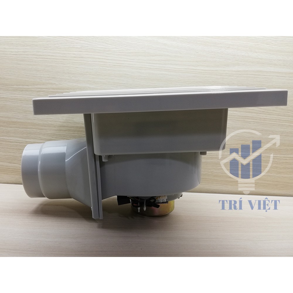 Quạt hút thông gió âm trần asia v04001 45w - quạt hút mùi bếp - hút mùi nhà về sinh - chừa lỗ trần: 27x27 cm