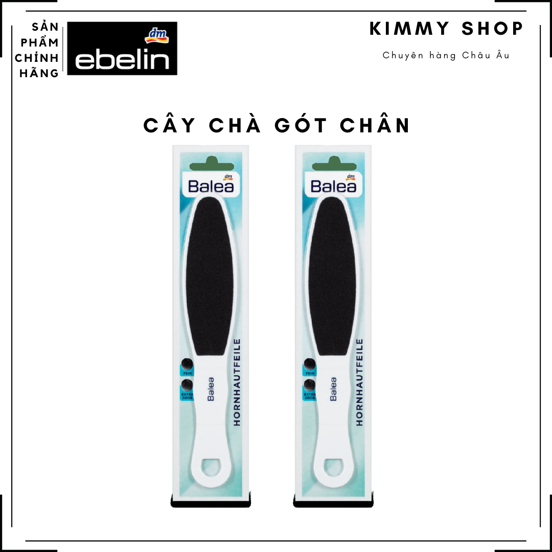 Dụng cụ chà gót - Cây chà gót chân chân Balea - Tẩy tế Bào Chết - Hàng Đức