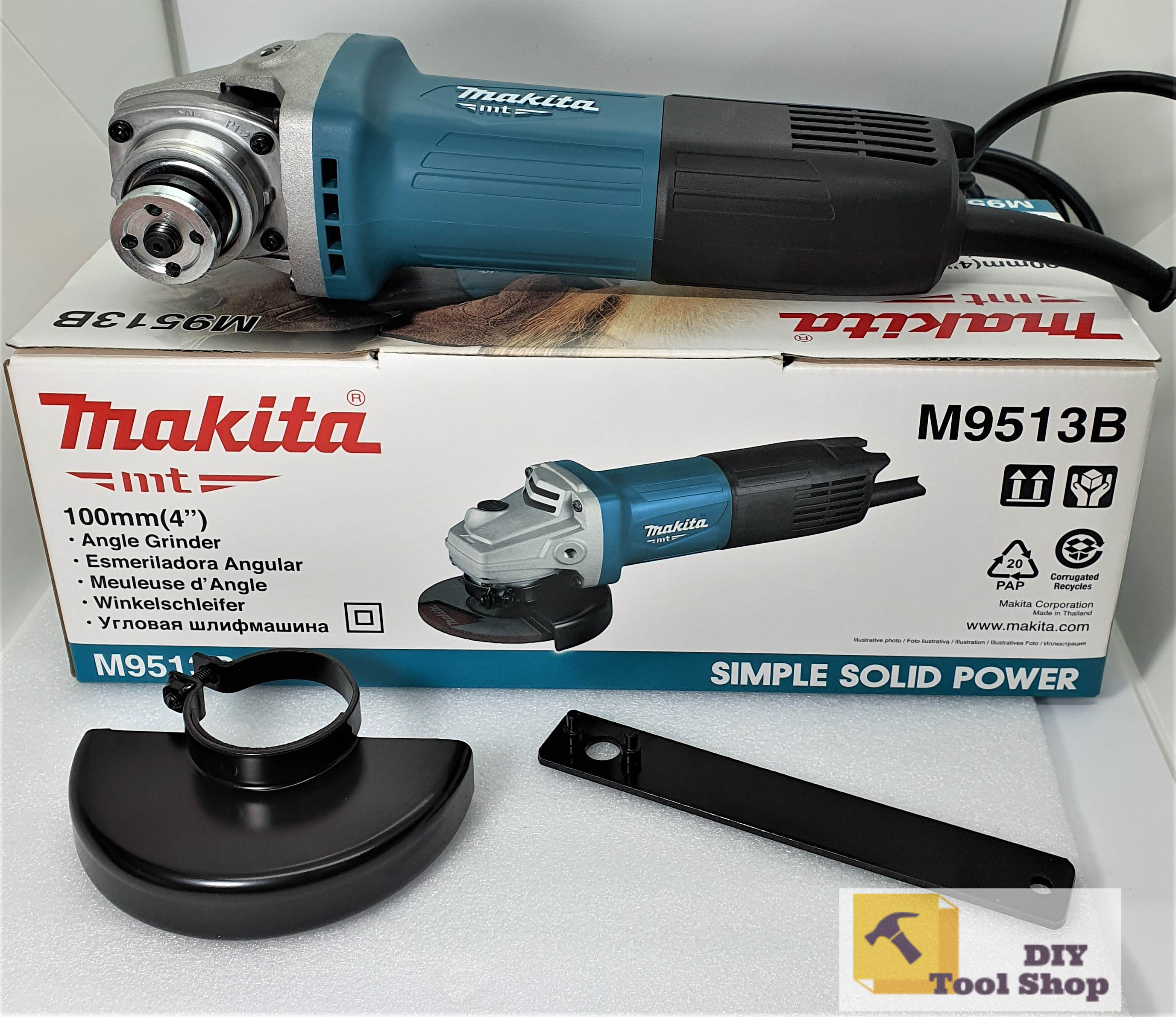 Máy mài góc 100mm công tắc đuôi makita m9513b - chính hãng