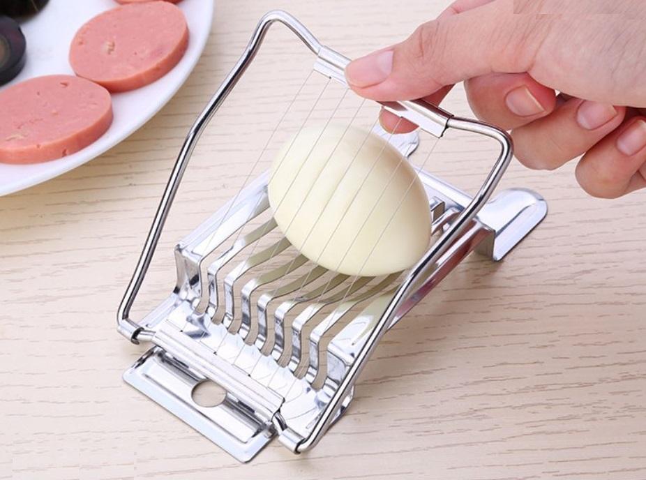Dụng cụ cắt trứng inox - 13.5x9cm 68g
