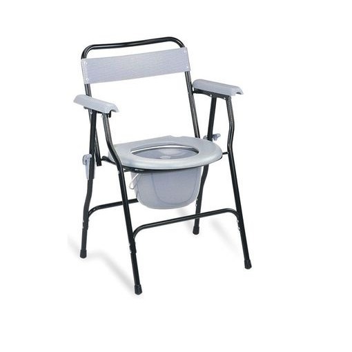 Ghế bô vệ sinh cao cấp cho người già người khuyết tật chất liệu sắt sơn tĩnh điện