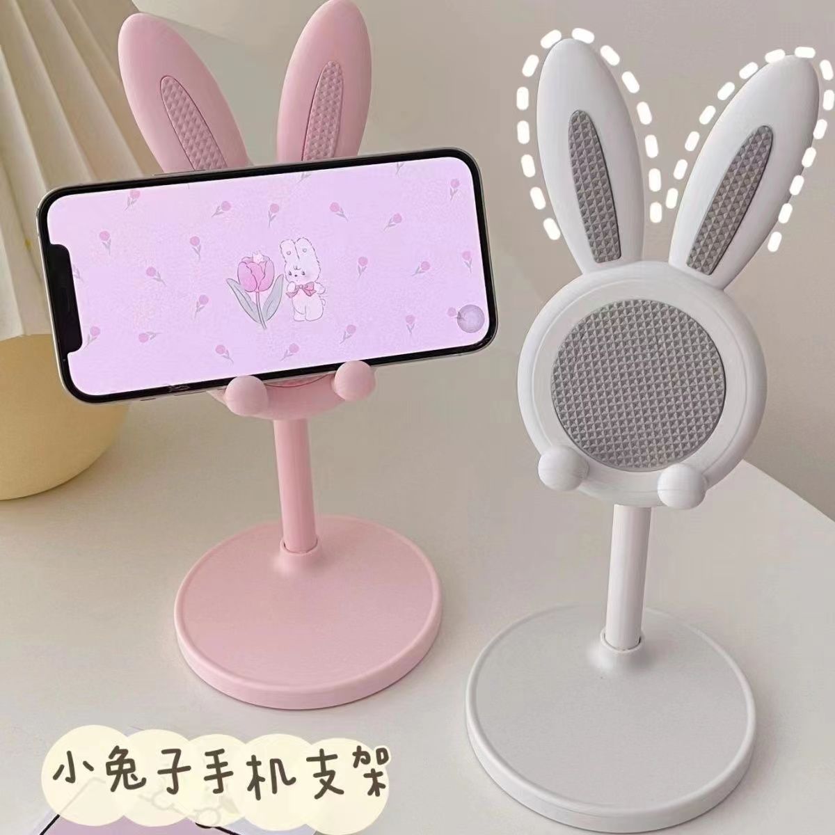 [PKTC]_Giá đỡ điện thoại con thỏ hot trend cute nhiều màu sắc dễ thương, tiện lợi, phụ kiện điện thoại