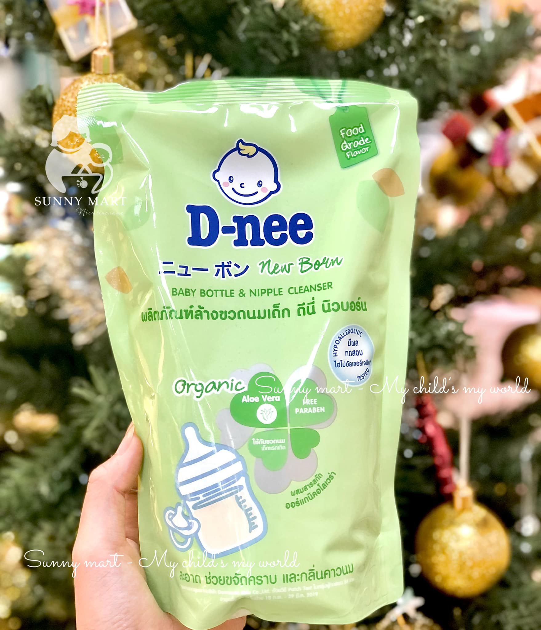 Nước rửa bình sữa và rau quả D-nee