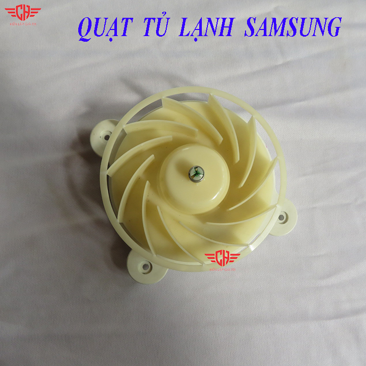 Quạt tủ lạnh samsung. dc12v-0.26a, 3 dây, đk 12cm