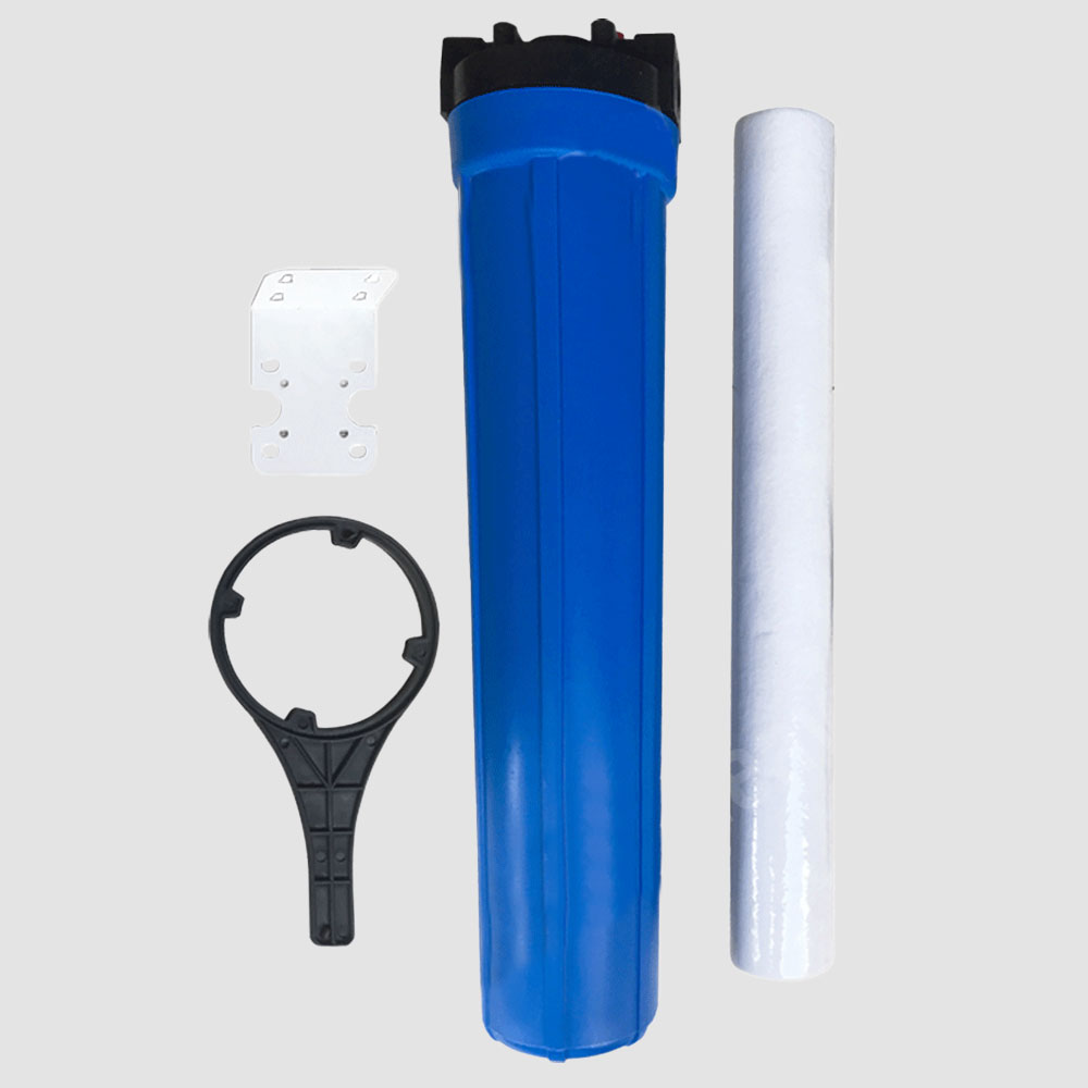 Cốc lọc nước đầu nguồn 20 inch , cốc lọc chặn -bộ lọc thô công nghiệp 20L