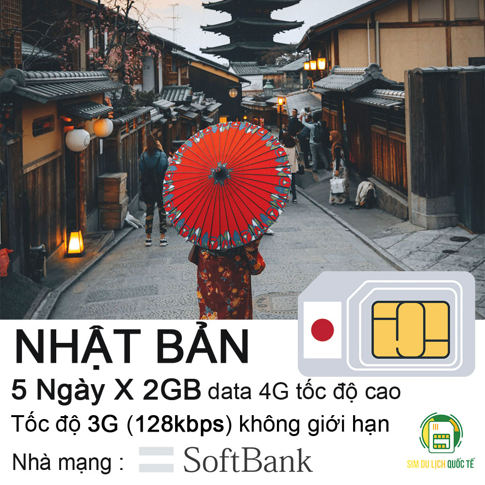 Freeship - chưa kích hoạt. sim data du lịch 4g nhật bản 5 ngày - mỗi ngày 2gb tốc độ cao.