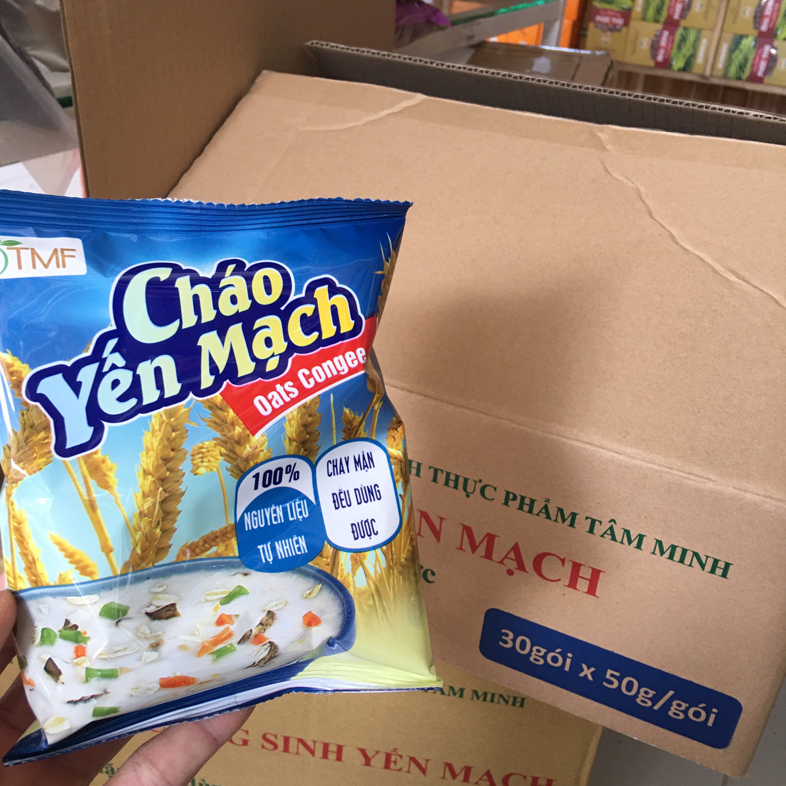 Cháo yến mạch tâm minh 50g-