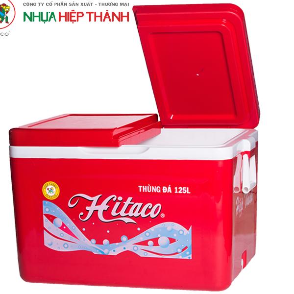[HCM]THÙNG ĐÁ HITACO 125 LÍT   HIỆP THÀNH CAO CẤP-Kích thước: 75.6 x 54.5 x H 52.0 CM-GIAO NHANH 2H