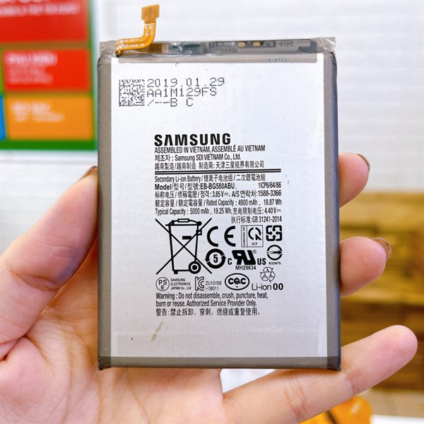 Pin Samsung M20 - BG580 linh kiện