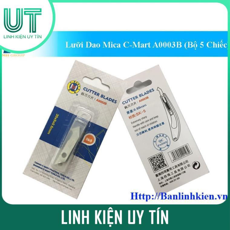 Lưỡi dao mica c-mart a0003b thay thế lưỡi cho dao cắt mica