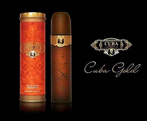 Nước hoa nam Cuba GOLD chính hãng Pháp - Bản 100ml - Mùi gỗ lôi cuốn,quyến rũ,thơm lâu