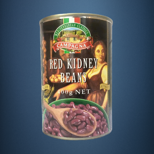 CAMPAGNA - Lon Red Kidney 400g - ĐẬU ĐỎ Ý ĐÓNG HỘP Red Kidney Beans