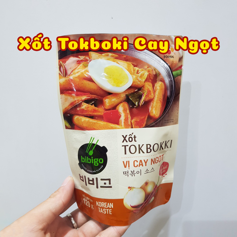 Nước sốt Tokbokki cay ngọt Beksul Hàn Quốc 120g