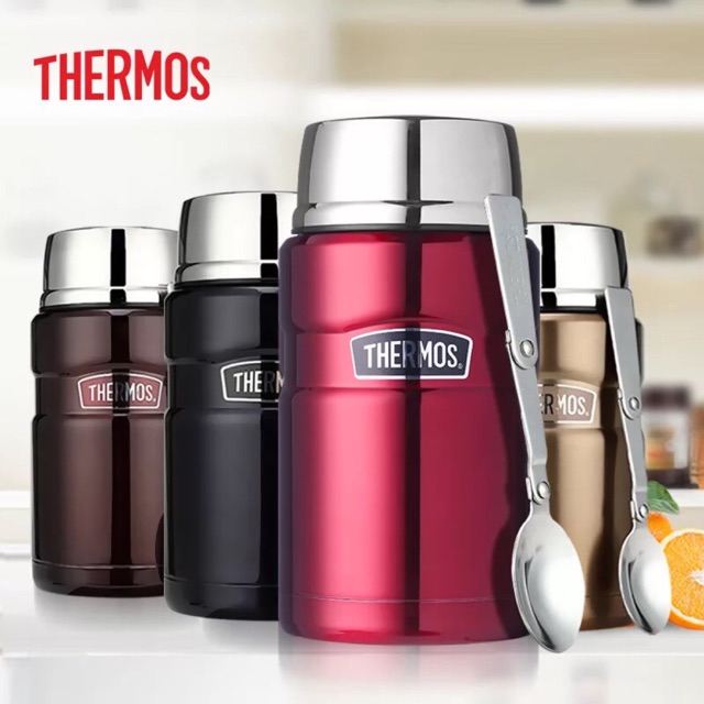 Bình ủ cháo và giữ nhiệt kèm thìa thermos sk3020 - 710ml