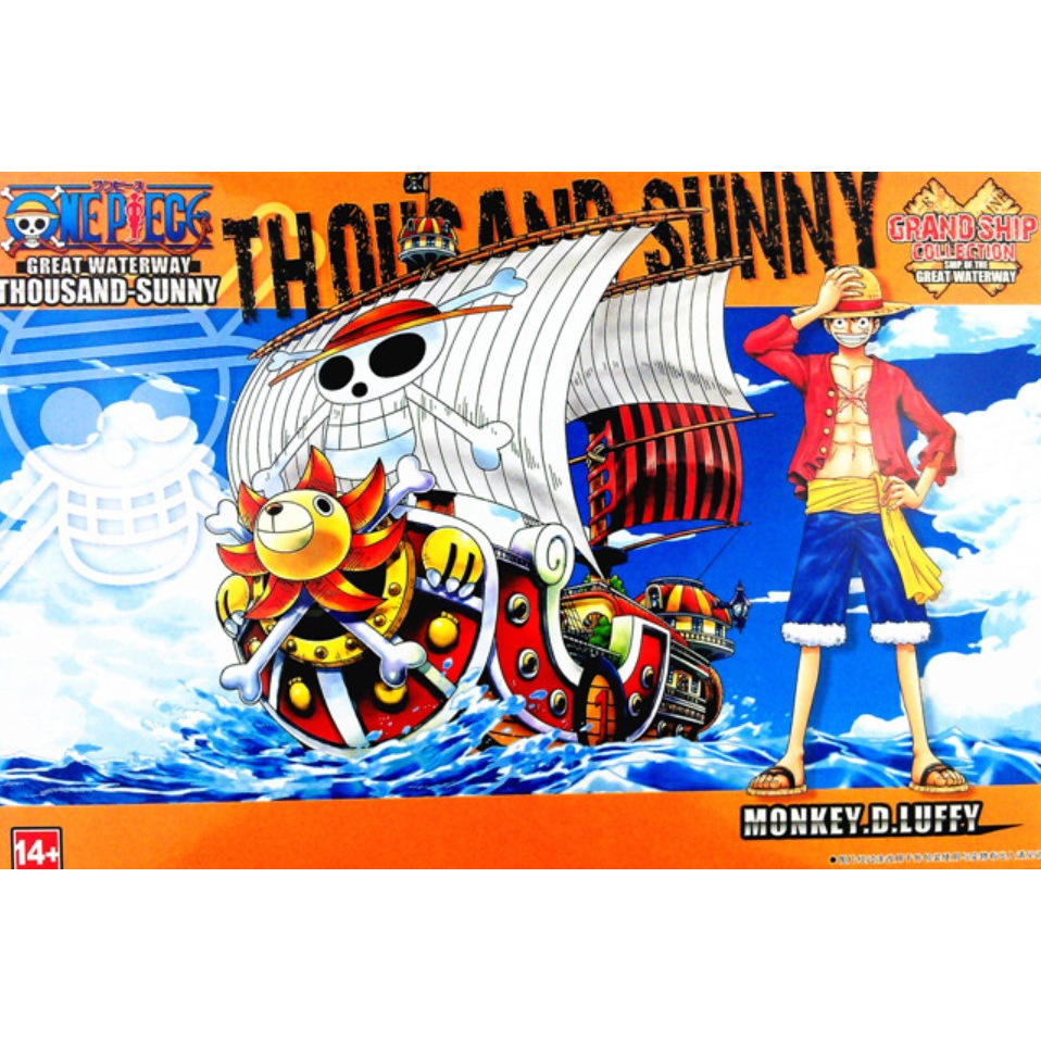 Mô hình lắp ráp tàu Thousand Sunny Flying Model One Piece H1