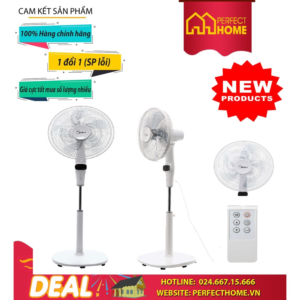 Quạt đứng media fs40-15dr - công xuất 55w