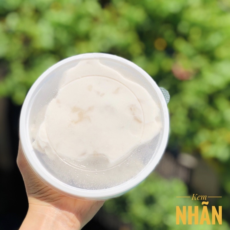 Kem Nhãn Tươi Ngon Ngọt Thơm hủ 500gr (giao hoả tốc tphcm)