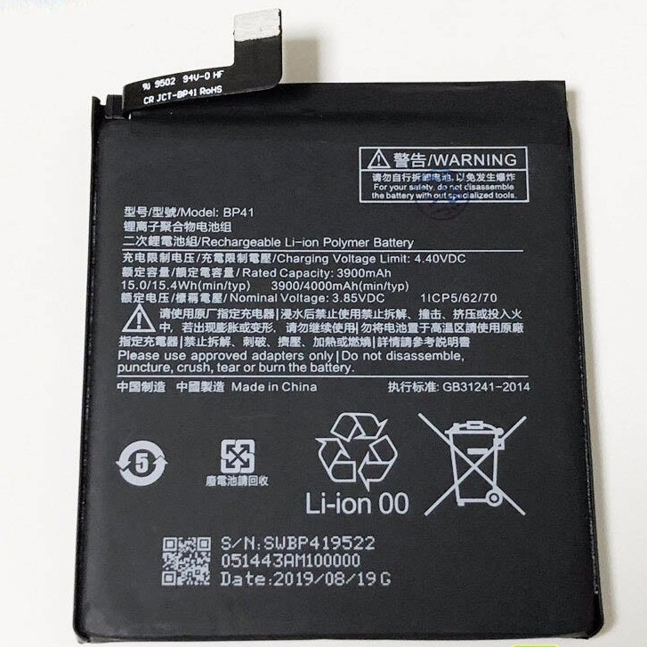 Pin xiaomi redmi k20 / mi 9t bp41 hàng chuẩn xịn bảo hành 1 đổi 1
