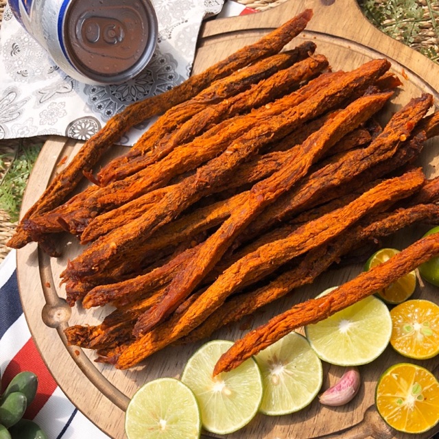 [ FREE SHIP ] Hàng ngon nhà làm - Siêu ngon siêu rẻ siêu sạch - KHÔ BÒ QUE LOẠI 1 - 250g