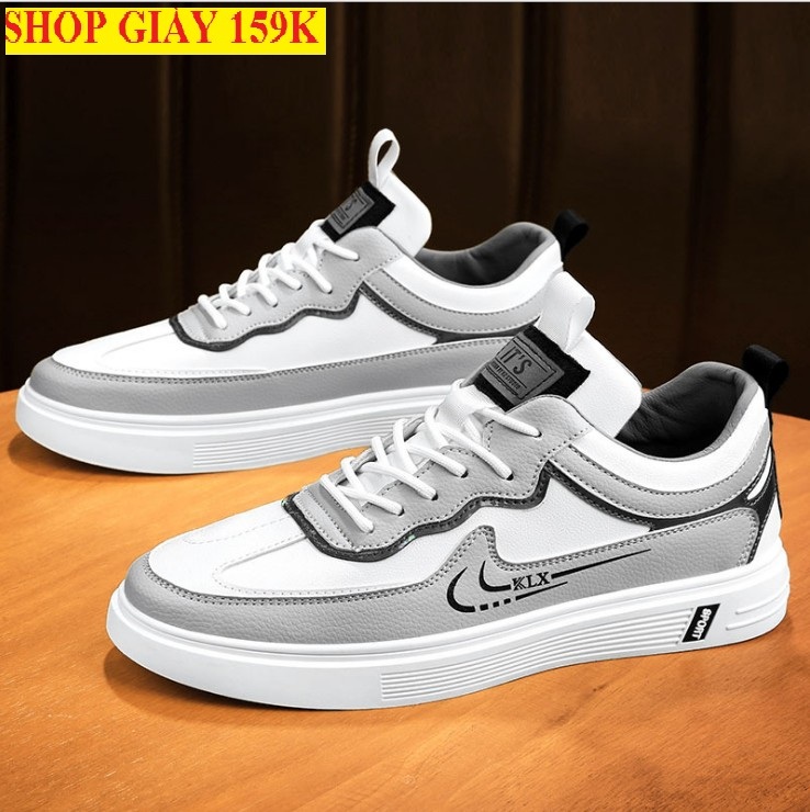 Giày Sneaker Nam Giày Thể Thao Nam D97 nam màu rêu giày chạy bộ nam giày ulzzang nam giày thời trang nam giày đế bằng nam