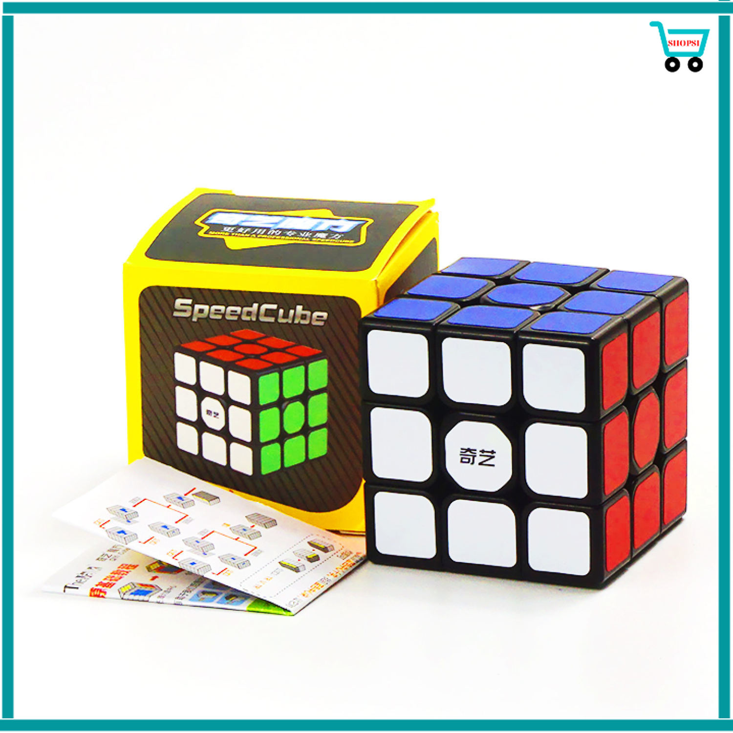 Rubik 3x3 Rubic 3x3 tầng Khối lập phương xoay mượt bẻ góc cực tốt siêu bền và chắc chắn