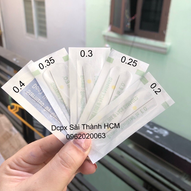 [HCM]Kim 1 siêu mảnh /dụng cụ phun xăm minh minh shop