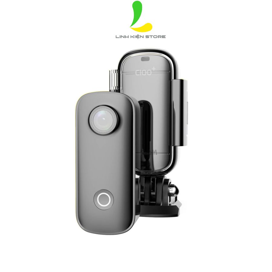 Camera hành trình SJCAM C100 Plus - Máy quay hành động nhỏ gọn bỏ túi phiên bản nâng cấp độ phân giải Zoom 2X