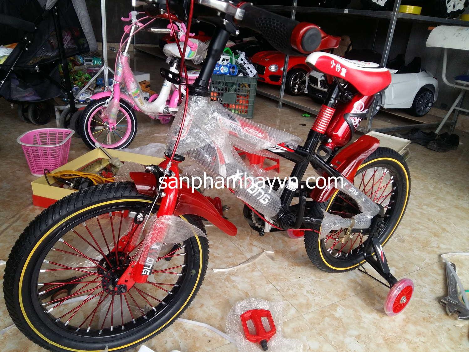 Xe đạp địa hình trẻ em size 14 cho bé 4 đến 7 tuổi