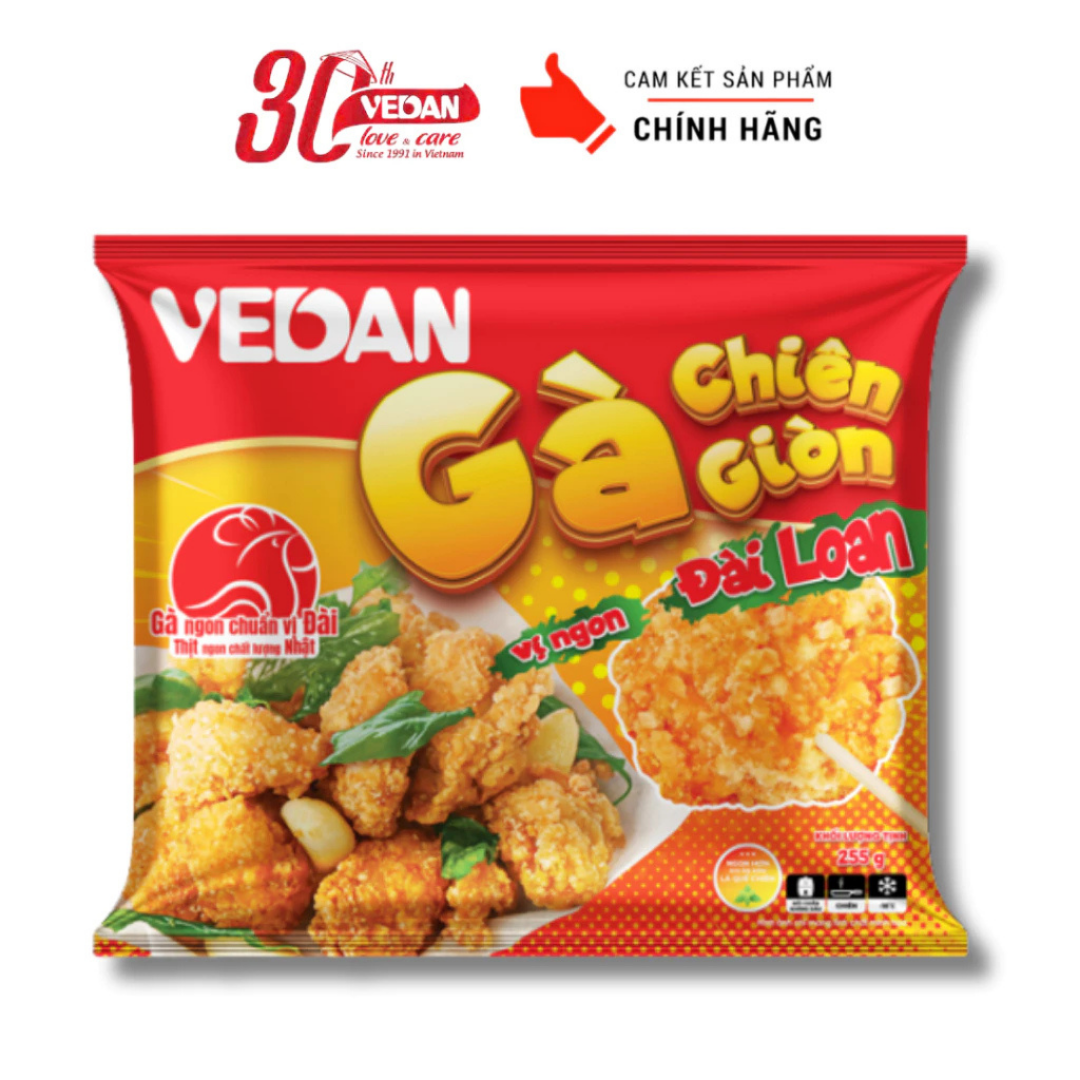 Gà Chiên Giòn Đài Loan VEDAN 255g