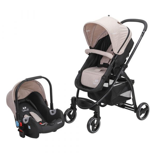 Set Xe Đẩy Nôi Xách Cho Bé – Zaracos Coron 4606