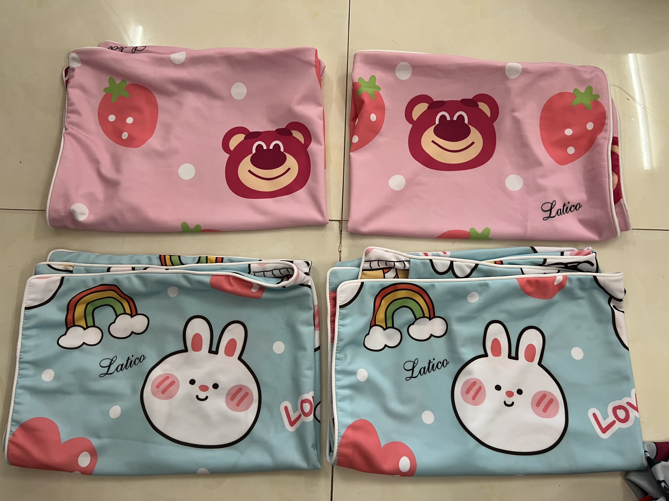 Vỏ áo gối nằm/áo gối ôm lẻ - Thun LATICO siêu lạnh LỤA