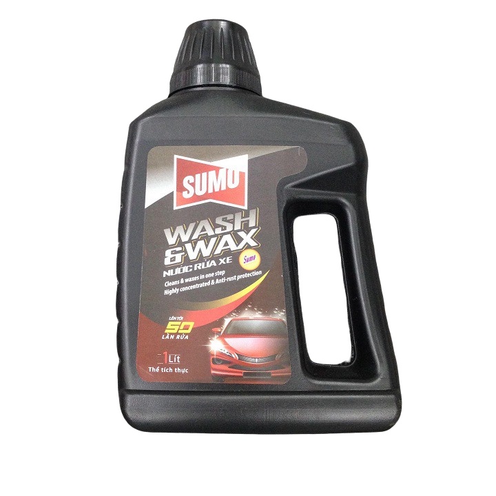 Nước Rửa Xe Cao Cấp Sumo Wash & Wax 1L