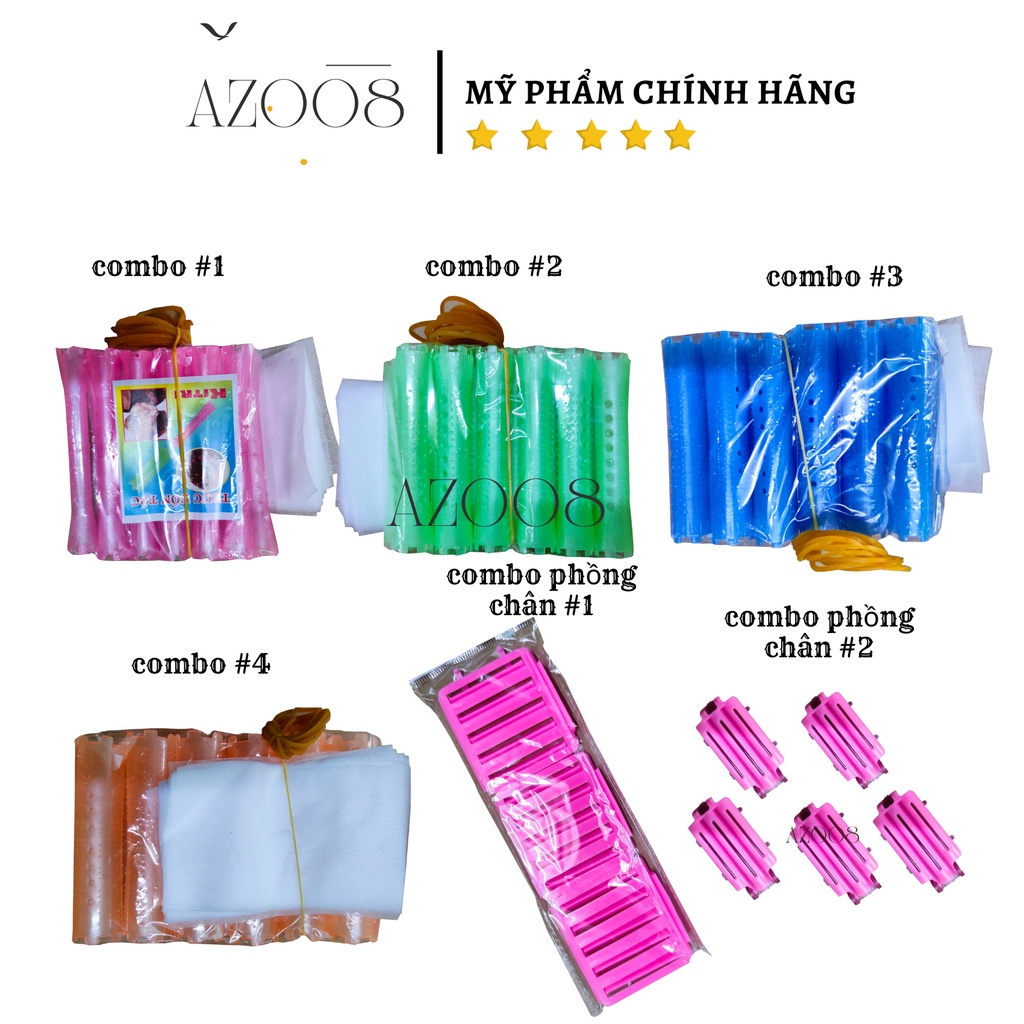 Combo 12 xương trục uốn xoăn lạnh đủ size AZ.pro