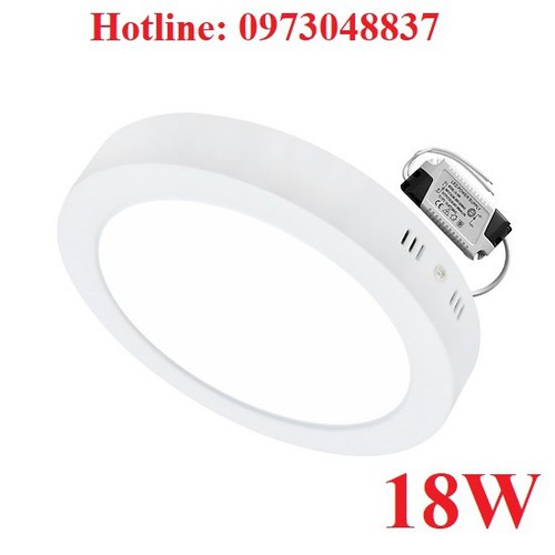 Đèn ốp trần nổi 18w - đèn ốp trần led