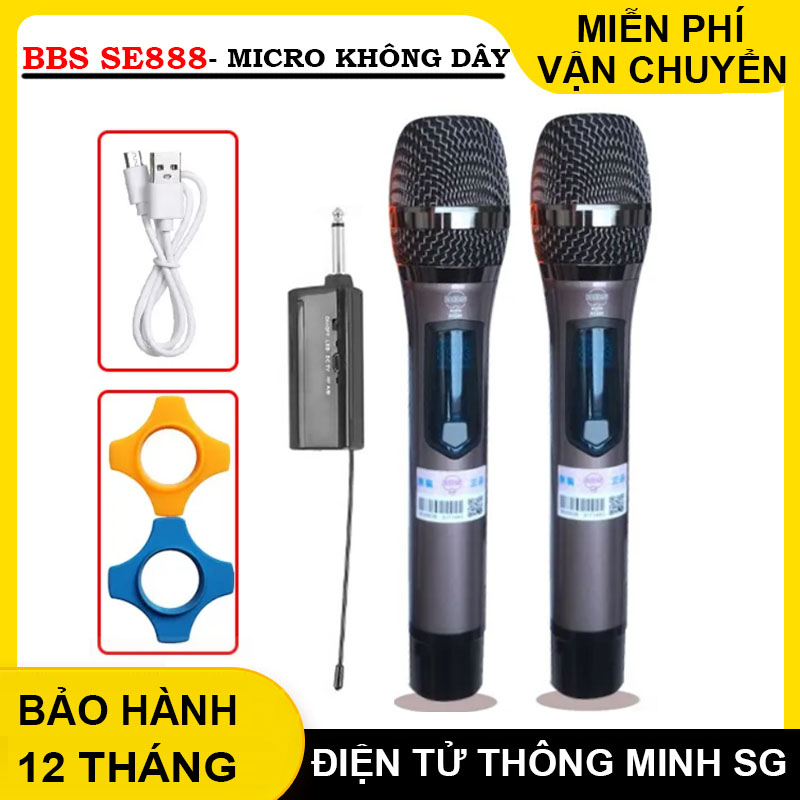 Micro Không Dây Hát Karaoke BBS SE888