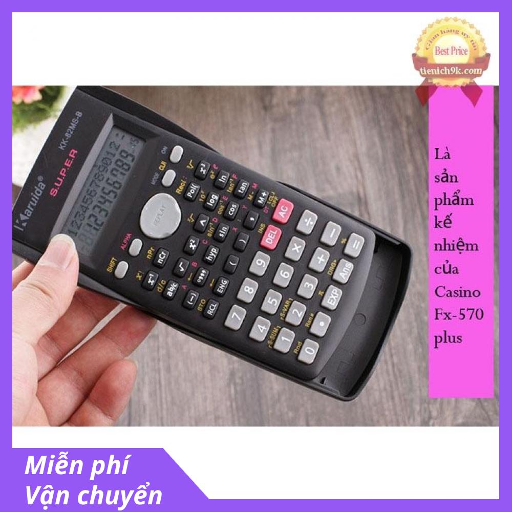 Máy tính học sinh bỏ túi cầm tay Karuida KK-82MS-B tương đương fx 500MS