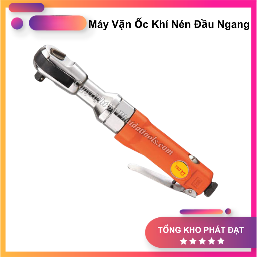 Máy Vặn Ốc Khí Nén Đầu Ngang TOP - Máy Siết Mở Bulong Đầu Ngang - Tay Vặn Bulong