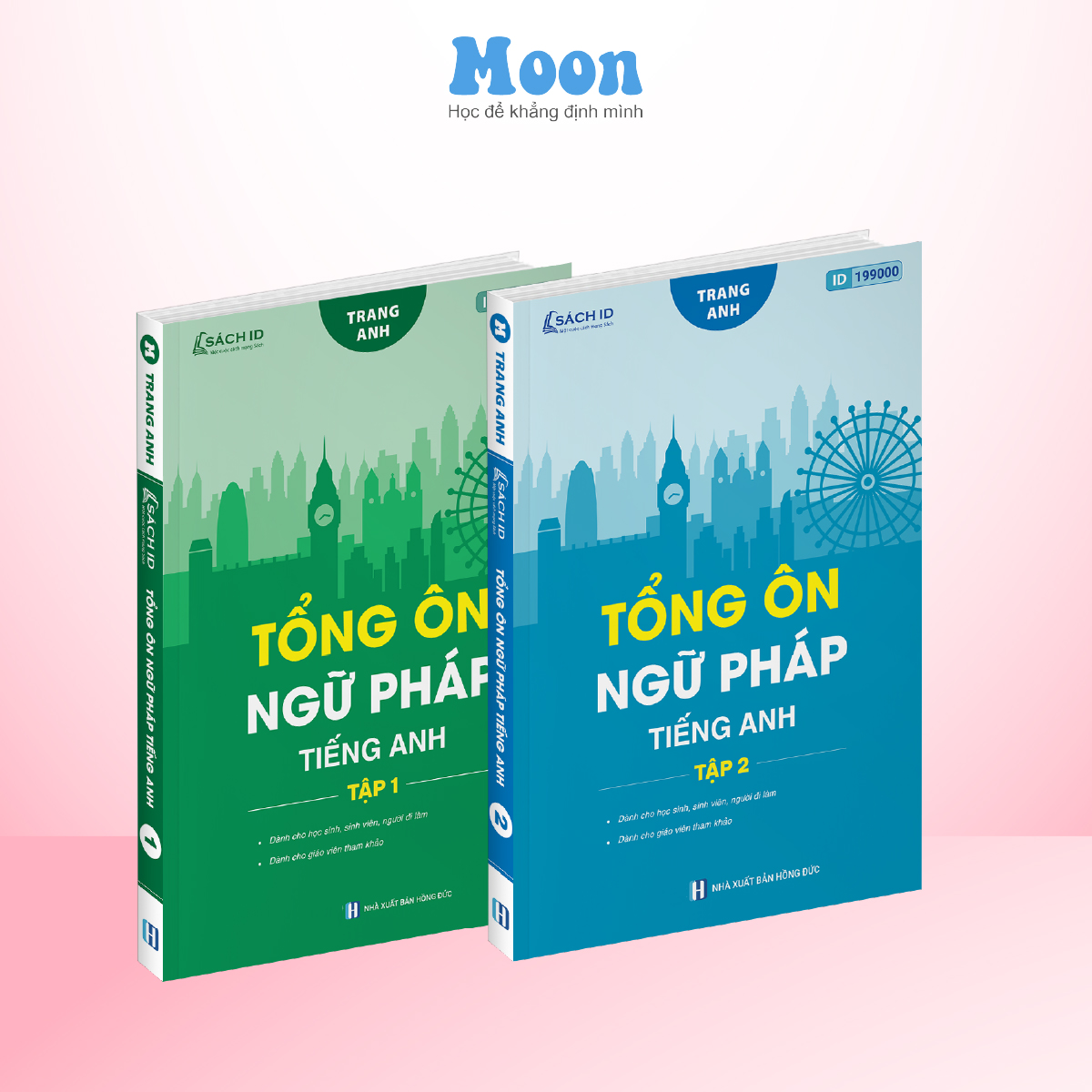 Sách ID Tổng ôn ngữ pháp tiếng anh cô Trang Anh, bản đặc biệt | Moonbook