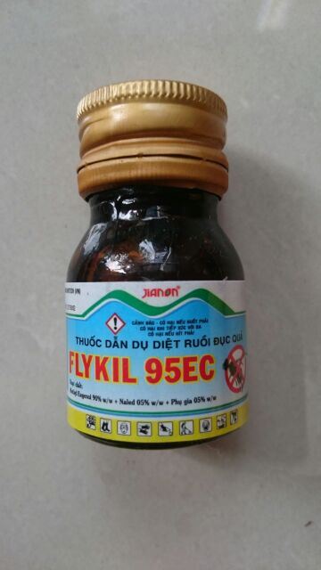 Thu oc dẫn dụ ruồi đục trái, hoa quả flykill 20ml