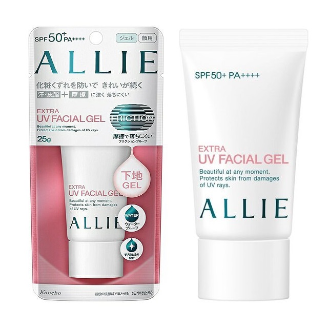 Kem chống nắng mặt Kanebo Allie Extra UV Friction Facial Gel SPF50+/PA++++ 25g - Japan