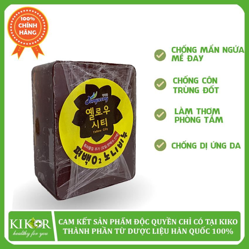 Xà bông tắm thảo dược HQ, xà phòng tắm trị mụn lưng, tránh muỗi côn trùng đốt