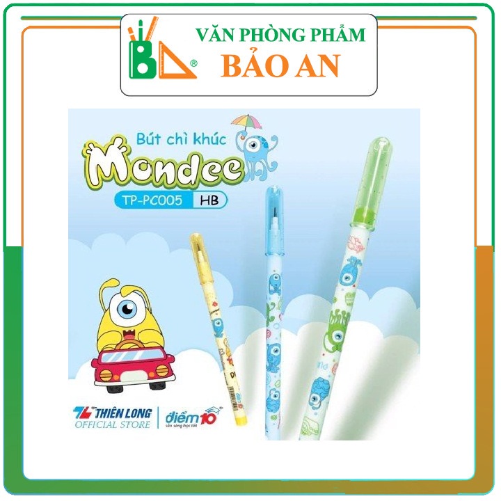 10 bút chì khúc thiên long điểm 10 tp-pc005 - văn phòng phẩm bảo an