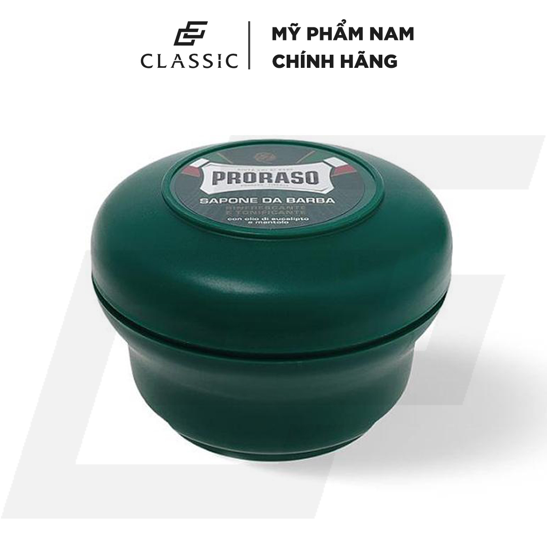 Xà phòng cạo râu Proraso Green Shaving Soap in a Bowl 150ml