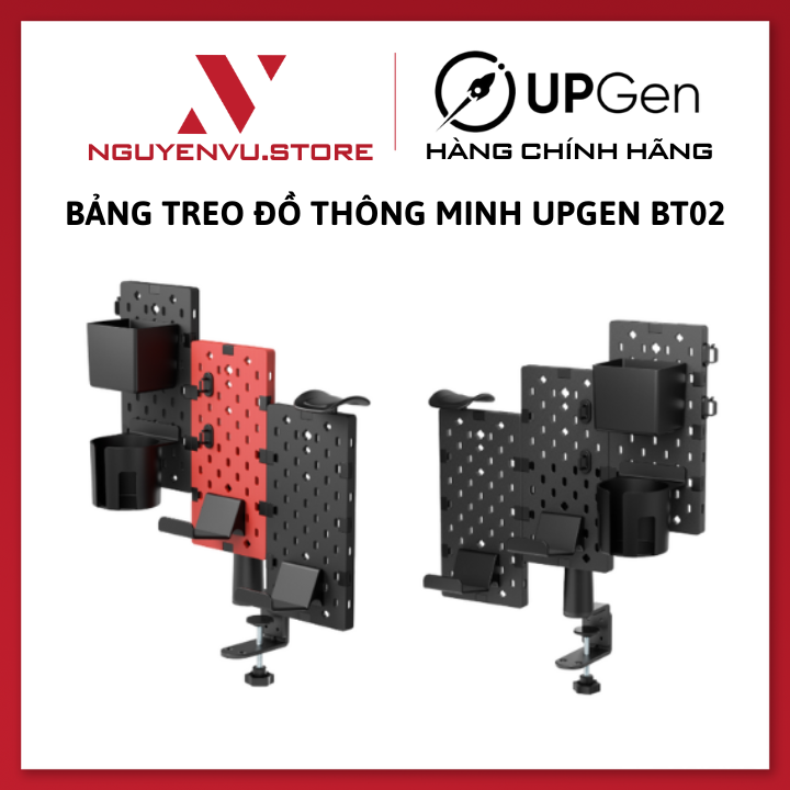 Bảng treo đồ pegboard thông minh upgen bt02 - hàng chính hãng