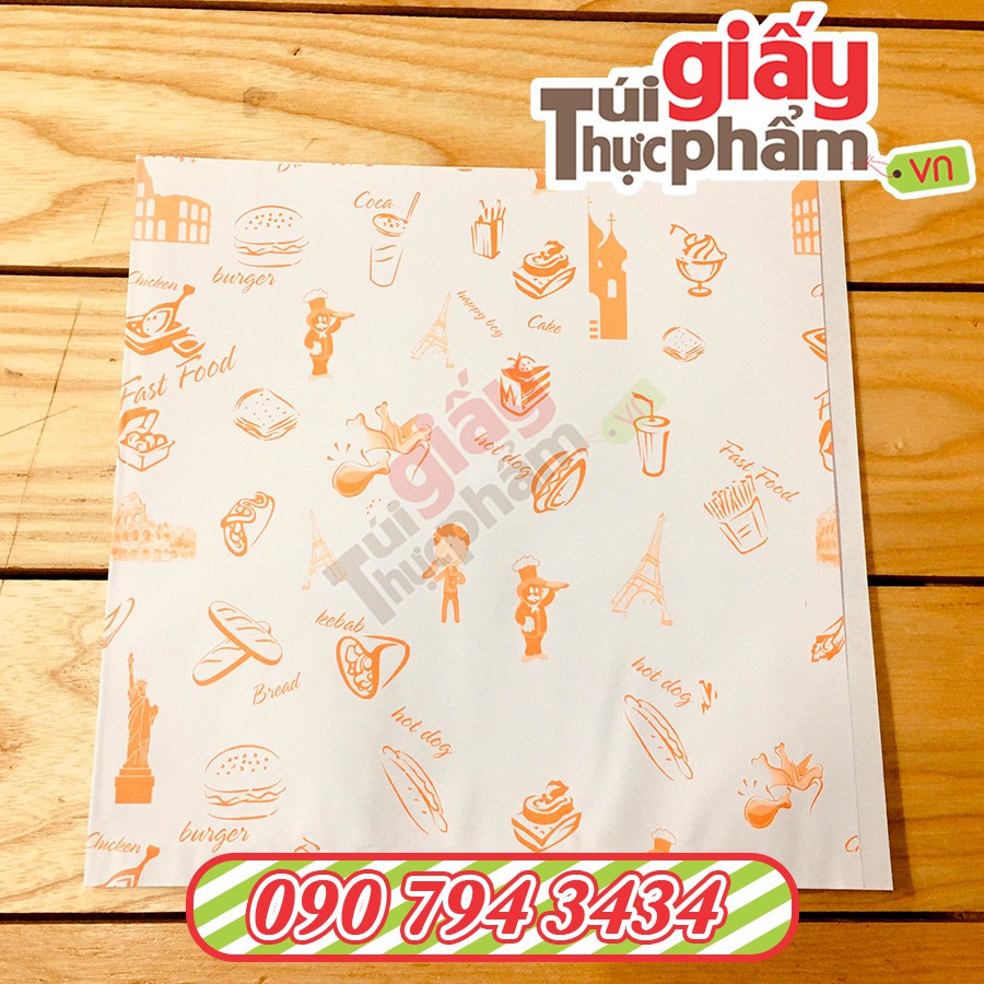 1000 túi giấy kebab