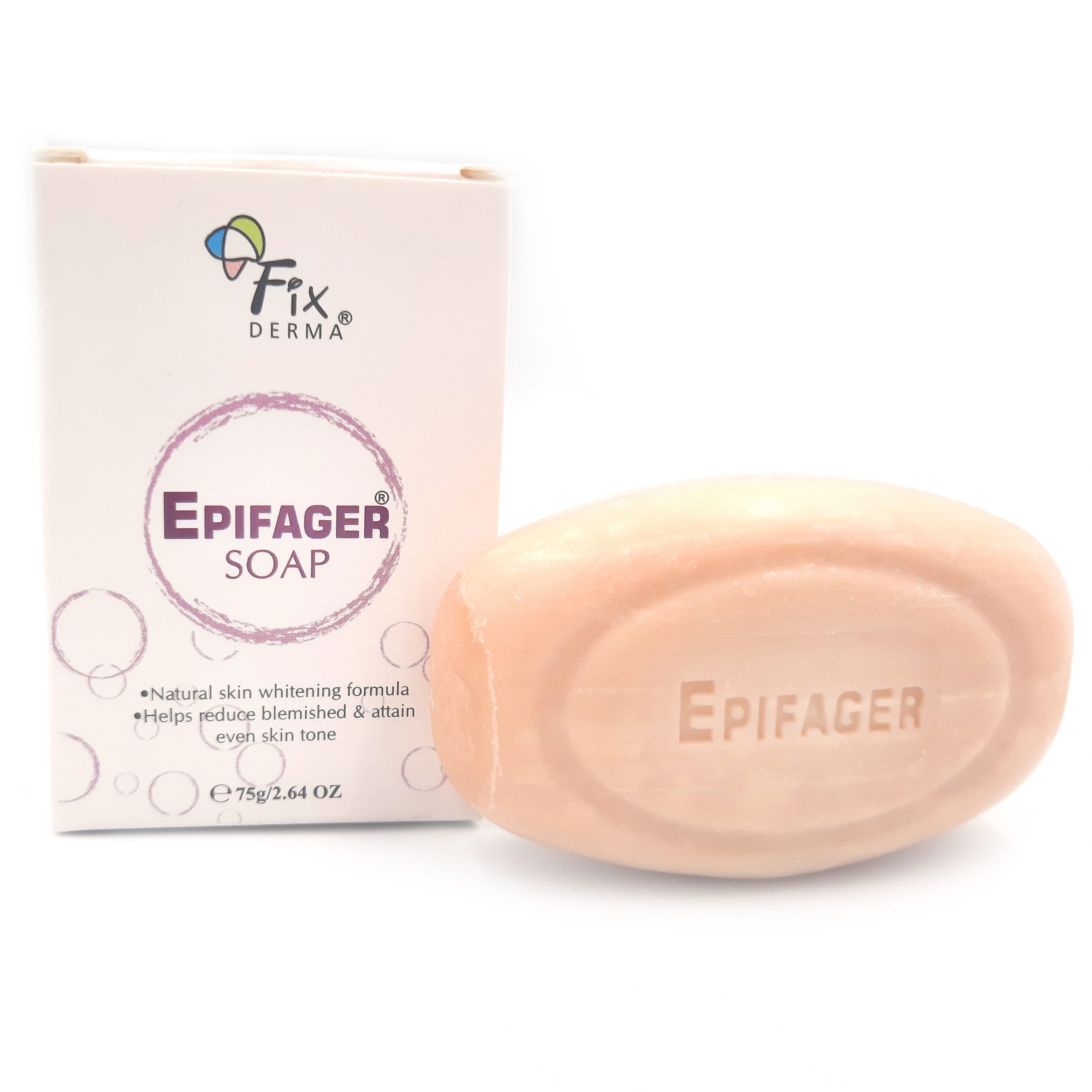 Xà Phòng Trắng Sáng Da HếtThâm Nám Fixderma Epifager Soap 75g